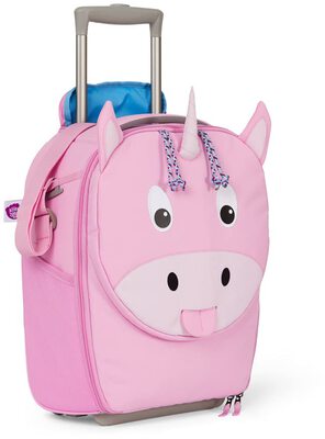Alle Details zur Koffer/Tasche Affenzahn Erna Einhorn 18l Trolley - rosa und ähnlichem Gepäck