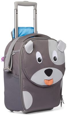 Alle Details zur Koffer/Tasche Affenzahn Hugo Hund 18l Trolley - grau und ähnlichem Gepäck