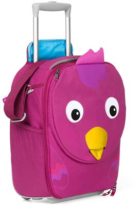 Alle Details zur Koffer/Tasche Affenzahn Vicki Vogel 20l Trolley - rosa/​violett und ähnlichem Gepäck