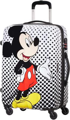 Alle Details zur Koffer/Tasche American Tourister Disney Legends - Mickey Mouse 52l Spinner - polka dot und ähnlichem Gepäck