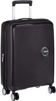 Alle Details zur Koffer/Tasche American Tourister Soundbox 35-41l Spinner - bass black und ähnlichem Gepäck