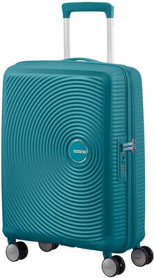 Alle Details zur Koffer/Tasche American Tourister Soundbox 35-41l Spinner - jade green und ähnlichem Gepäck