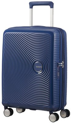 Alle Details zur Koffer/Tasche American Tourister Soundbox 35-41l Spinner - midnight navy und ähnlichem Gepäck