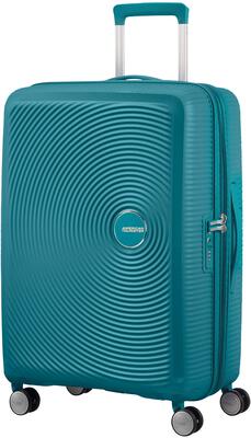 Alle Details zur Koffer/Tasche American Tourister Soundbox 71-81l Spinner - jade green und ähnlichem Gepäck