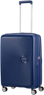 Alle Details zur Koffer/Tasche American Tourister Soundbox 71-81l Spinner - midnight navy und ähnlichem Gepäck