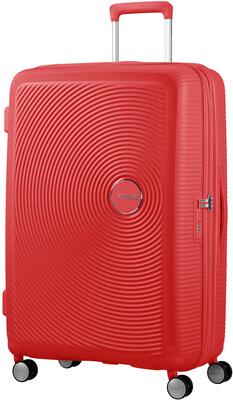 Alle Details zur Koffer/Tasche American Tourister Soundbox 97-110l Spinner - coral red und ähnlichem Gepäck