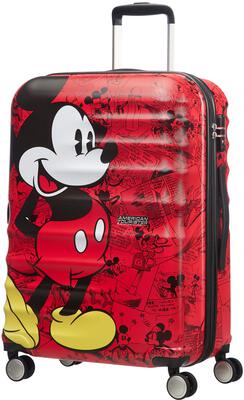 American Tourister Wavebreaker Disney - Mickey Mouse - comics 64l Spinner - red bei Amazon bestellen