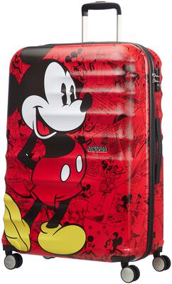 American Tourister Wavebreaker Disney - Mickey Mouse - comics 96l Spinner - rot bei Amazon bestellen