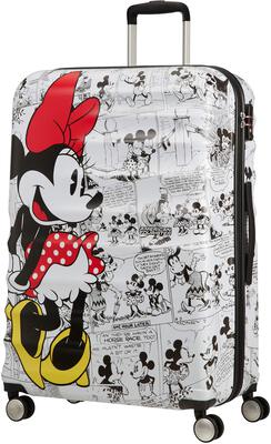 American Tourister Wavebreaker Disney - Minnie Mouse - comics 96l Spinner - white bei Amazon bestellen