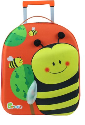Alle Details zur Koffer/Tasche Bayer Chic 2000 Bouncie Biene 26l Trolley - orange, gelb, grün, Motiv und ähnlichem Gepäck