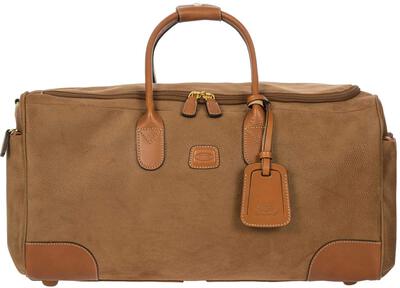Alle Details zur Koffer/Tasche Bric's Life Borsone Reisetasche - camel und ähnlichem Gepäck