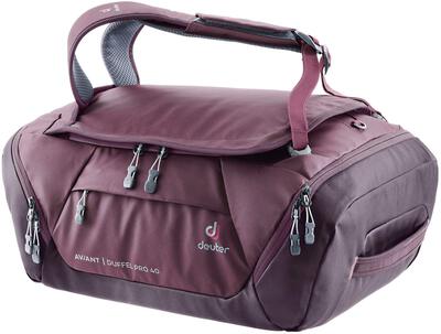 Alle Details zur Koffer/Tasche Deuter Aviant Pro 40l Reisetasche - maron-aubergine und ähnlichem Gepäck