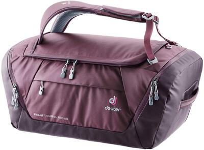 Alle Details zur Koffer/Tasche Deuter Aviant Pro 60l Reisetasche - maron-aubergine und ähnlichem Gepäck