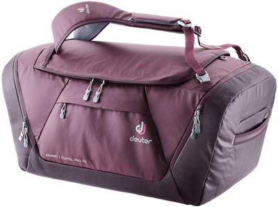 Alle Details zur Koffer/Tasche Deuter Aviant Pro 90l Reisetasche - maron-aubergine und ähnlichem Gepäck
