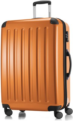 Hauptstadtkoffer Alex 100-119l Spinner - orange glänzend bei Amazon bestellen