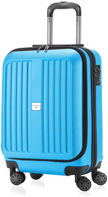 Hauptstadtkoffer X-Berg 42l Spinner - cyanblau matt bei Amazon bestellen