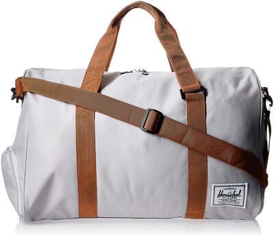 Herschel Novel - synthetisches Leder 42l Reisetasche - grey/tan bei Amazon bestellen