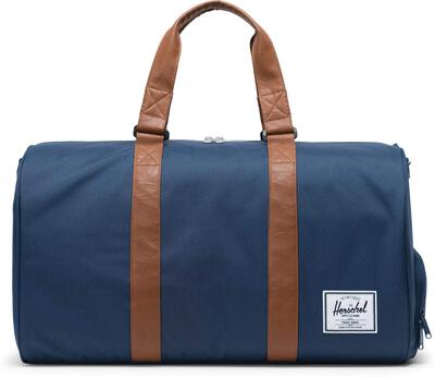 Herschel Novel - synthetisches Leder 42l Reisetasche - navy/tan bei Amazon bestellen