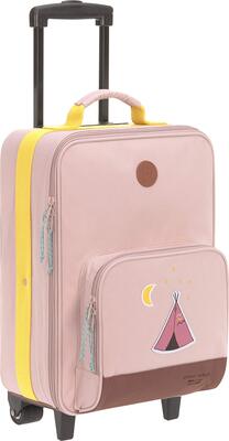 Alle Details zur Koffer/Tasche Lässig Adventure Tipi 11.9l Trolley - rosa/​braun/​gelb und ähnlichem Gepäck