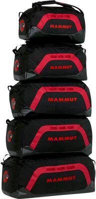 Alle Details zur Koffer/Tasche Mammut Cargon 90l Reisetasche - black fire und ähnlichem Gepäck