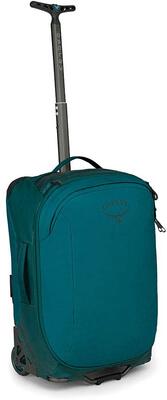 Alle Details zur Koffer/Tasche Osprey Rolling Transporter Carry-On 38l Trolley - westwind teal und ähnlichem Gepäck