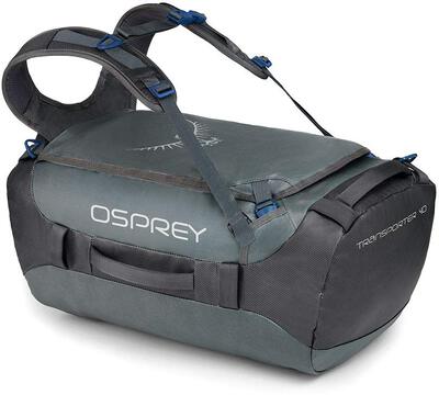 Alle Details zur Koffer/Tasche Osprey Transporter - pointbreak 40l Reisetasche - grey und ähnlichem Gepäck