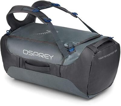 Alle Details zur Koffer/Tasche Osprey Transporter - pointbreak 65l Reisetasche - grey und ähnlichem Gepäck