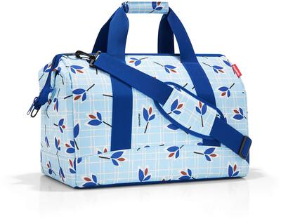 Reisenthel Allrounder 30l Reisetasche - leaves blue bei Amazon bestellen