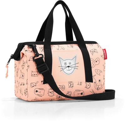 Alle Details zur Koffer/Tasche Reisenthel Allrounder Kids - cats & dogs 5l Reisetasche - rose und ähnlichem Gepäck
