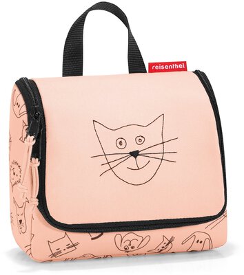 Alle Details zur Koffer/Tasche Reisenthel Kids - cats & dogs 1l Kulturtasche - rose und ähnlichem Gepäck