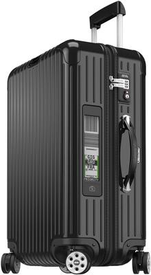 Alle Details zur Koffer/Tasche Rimowa Salsa Deluxe Multiwheel Electronic Tag 63l Spinner - schwarz und ähnlichem Gepäck