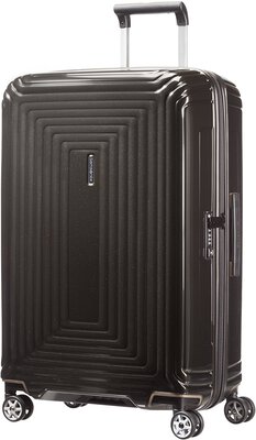 Alle Details zur Koffer/Tasche Samsonite Neopulse 74l Spinner - metallic black und ähnlichem Gepäck