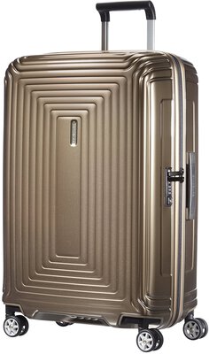 Alle Details zur Koffer/Tasche Samsonite Neopulse 74l Spinner - metallic sand und ähnlichem Gepäck