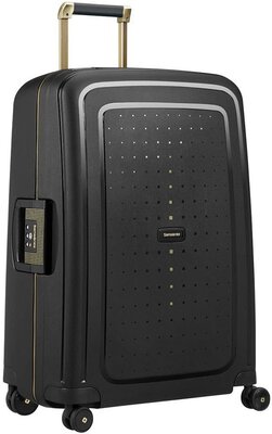 Samsonite S'Cure DLX 79l Spinner - black/gold bei Amazon bestellen