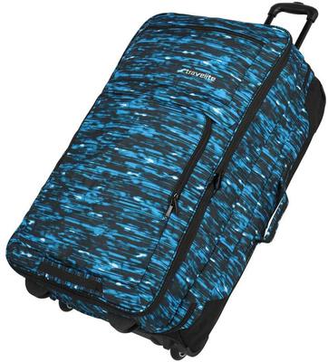Travelite Basics Doppeldecker 100-127l Reisetasche - blau druck bei Amazon bestellen