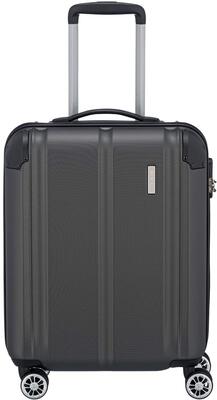 Alle Details zur Koffer/Tasche Travelite City 40l Spinner - grau und ähnlichem Gepäck