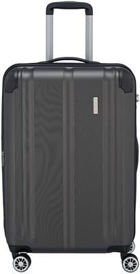 Alle Details zur Koffer/Tasche Travelite City 78-86l Spinner - grau und ähnlichem Gepäck
