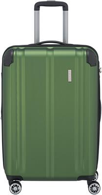 Alle Details zur Koffer/Tasche Travelite City 78-86l Spinner - grün und ähnlichem Gepäck