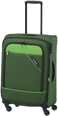 Alle Details zur Koffer/Tasche Travelite Derby 69-72l Spinner - grün und ähnlichem Gepäck