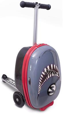 Zinc Flyte Midi Snapper the Shark 25l Trolley - grau, schwarz, rot, Motiv bei Amazon bestellen